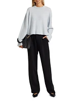 Cashmere Utility Crewneck Sweater