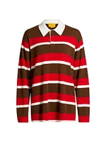 Striped Cashmere Rugby Sweater