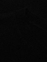 Wool & Cashmere Short-Sleeve Sweater
