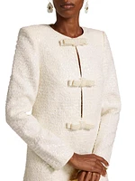 Blouclé Tie Minidress