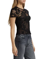 Lace Bustier Top