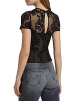 Lace Bustier Top