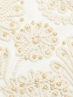 Dune Beaded Rope-Trimmed Knit Minidress