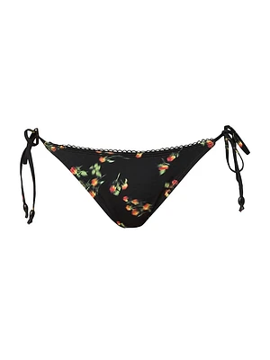 Floral Print Triangle Swim Bottoms