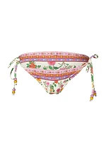 Floral Beaded Bikini Bottom