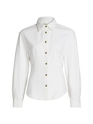 Sculpted Cotton Shirt