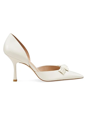 Rosie 85MM Leather D'Orsay Pumps