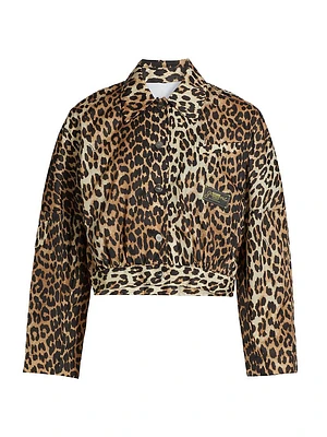 Duchesse Leopard Short Jacket