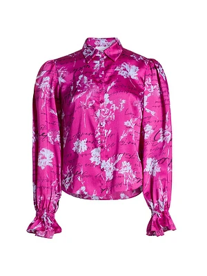 Warm Carnation Fiona Top