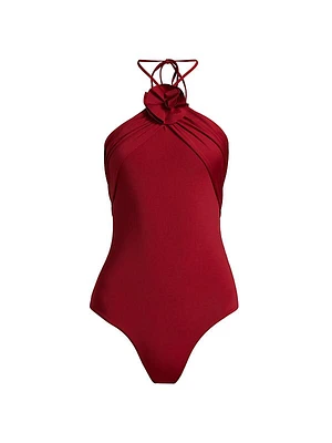 Agapi Halter One-Piece Swimsuit