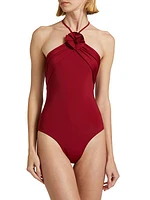 Agapi Halter One-Piece Swimsuit