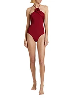 Agapi Halter One-Piece Swimsuit