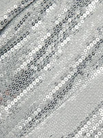 Sequined Pleated Shorts