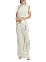 Morgan Silk Sleeveless Top