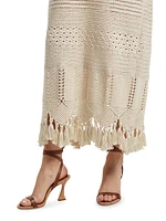Ophelia Crochet Maxi Dress