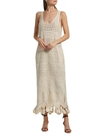 Ophelia Crochet Maxi Dress