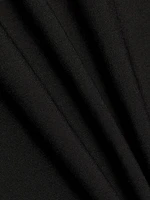 Elizabeth Cotton-Blend Belted Midi-Dress