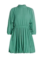 Alex Bubble-Hem Minidress