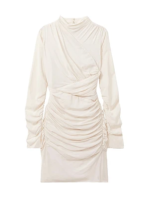 Kitty Ruched Stretch Minidress