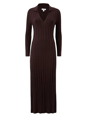 Winnie Wool & Cashmere Knit Maxi Dress