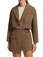 Camala Wool Crop Jacket