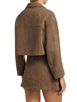 Camala Wool Crop Jacket