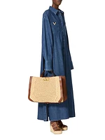 Chambray Denim Long Dress