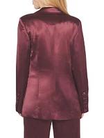 Collins Satin Boyfriend Blazer