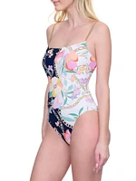 Memories Of Capri Floral One-Piece Swimsuit