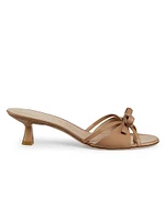 Felicity 50MM Leather Slide Sandals