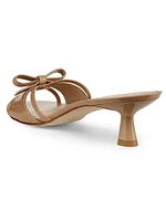 Felicity 50MM Leather Slide Sandals