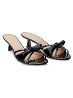 Felicity 50MM Leather Slide Sandals