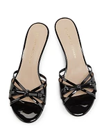 Felicity 50MM Leather Slide Sandals