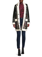 Lori Faux Suede Sherpa Jacket