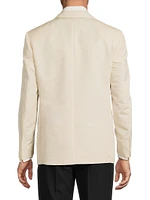 Textured Wool-Silk Dinner Jacket