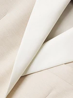 Textured Wool-Silk Dinner Jacket
