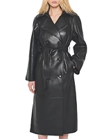 Miller Recycled Leather Trench Coat