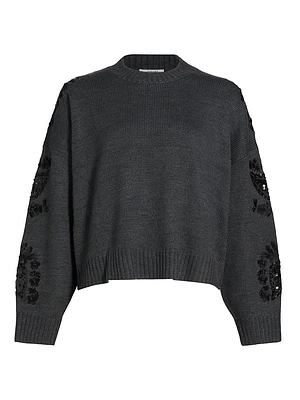 Leanna Sequined Sweater