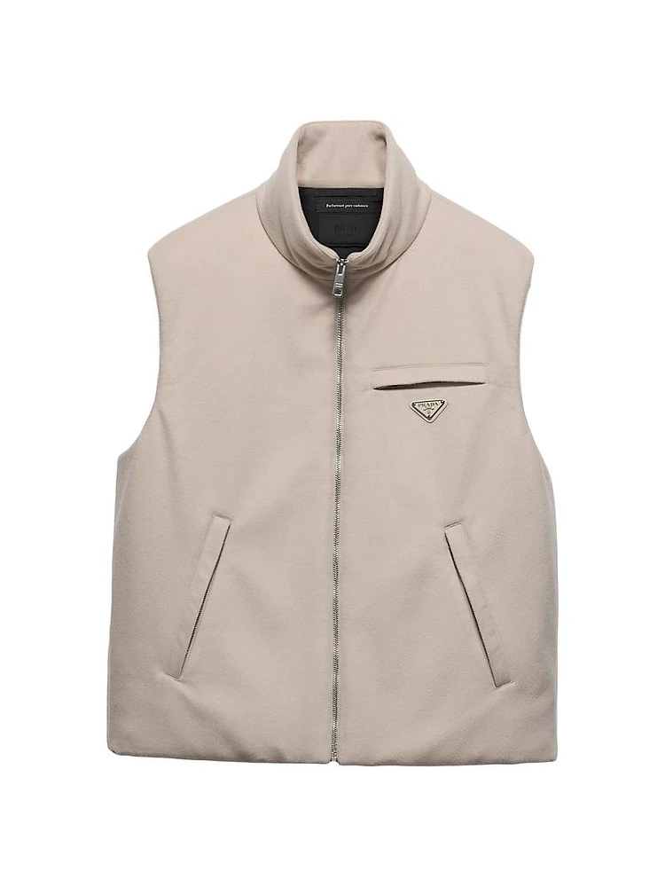 Cashmere Down Vest