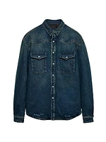 Padded Denim Shirt