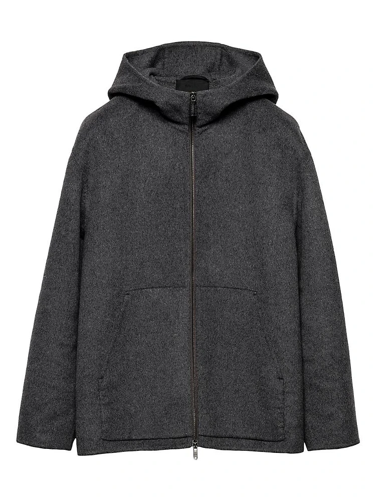 Wool Hoodie Jacket
