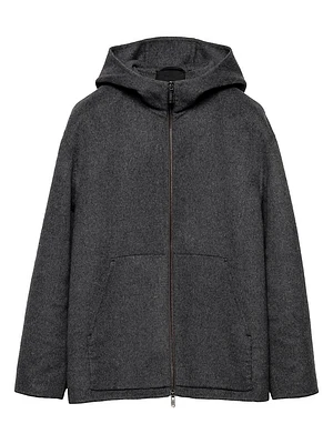 Wool Hoodie Jacket