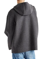 Wool Hoodie Jacket