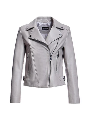 Leather Moto Jacket