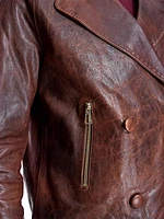 Whiskey Leather Jacket