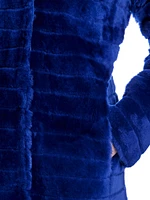 Grooved Shearling Jacket