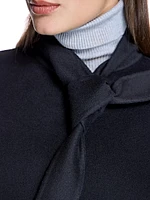 Loro Piana Cashmere Cape with Fur Pockets