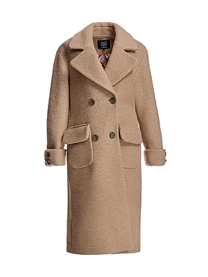 Double Breasted Merino Wool Coat
