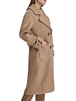 Double Breasted Merino Wool Coat