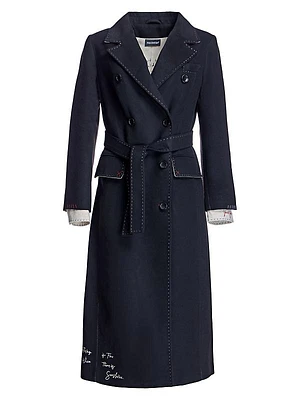 Woolblend Trenchcoat